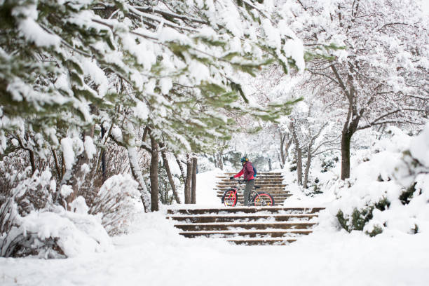 Cycling in the Snow