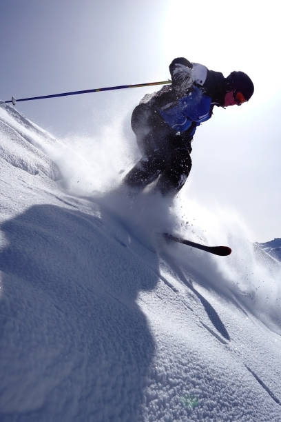 istock Extreme skiing in St. Anton, Austria 1205217230