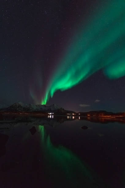 istock Northern Lights, Aurora Borealis over Northern Norway during winter 1205221922