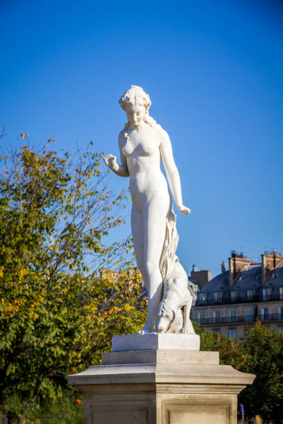 The Nymph statue in Tuileries Garden, Paris, France