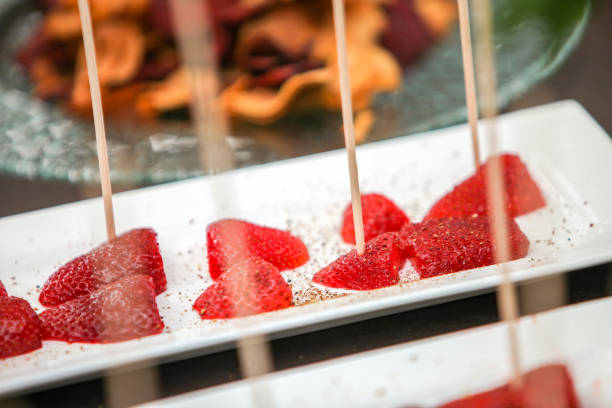 istock Strawberries food weddings 1205226963