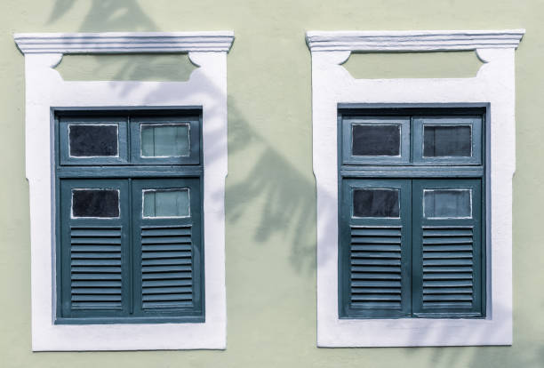 istock Windows of colonial house  in Olinda 1205228917