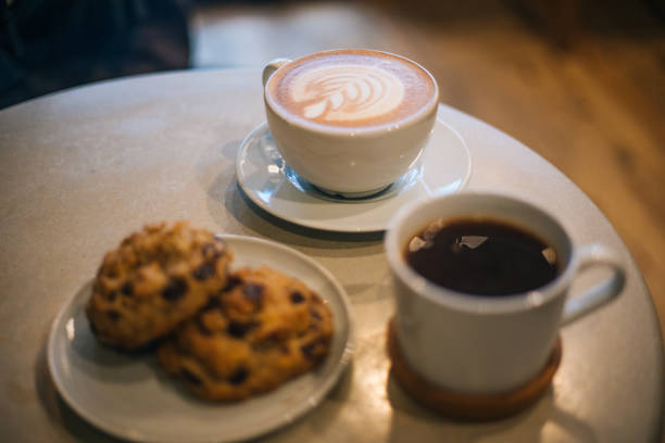 istock Chocolate chip cookies and coffee 1205229548