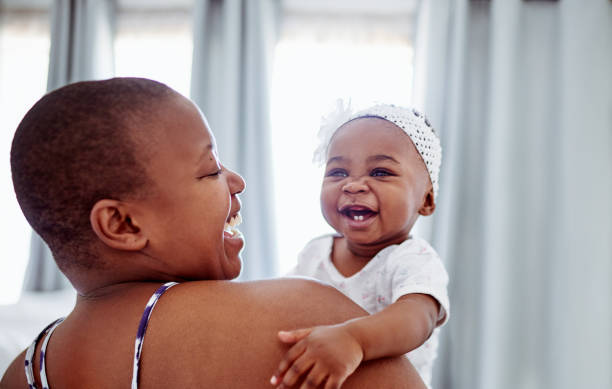 istock Mom, your jokes are so funny! 1205239066