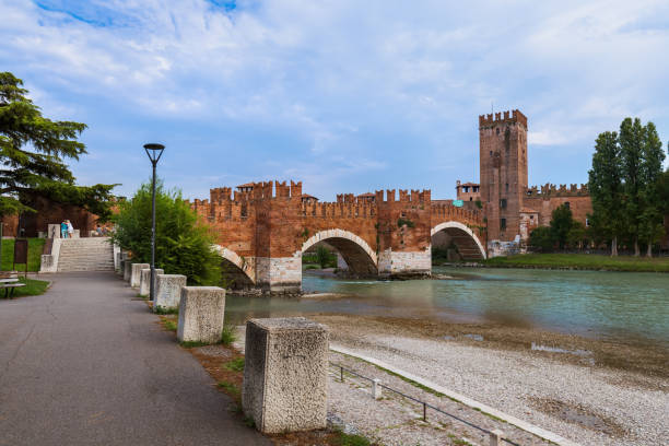istock Ponte Pietra bridge in Verona - Italy 1205243419