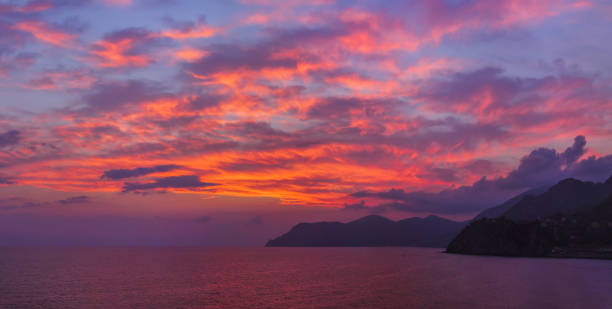 istock Sunset in Cinque Terre - Italy 1205244577
