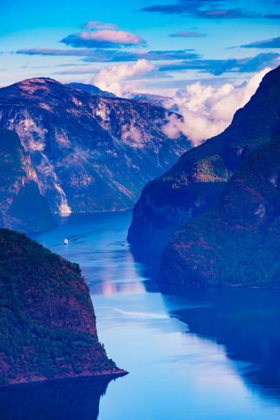 istock Fjord landscape Aurlandsfjord in Norway 1205244585