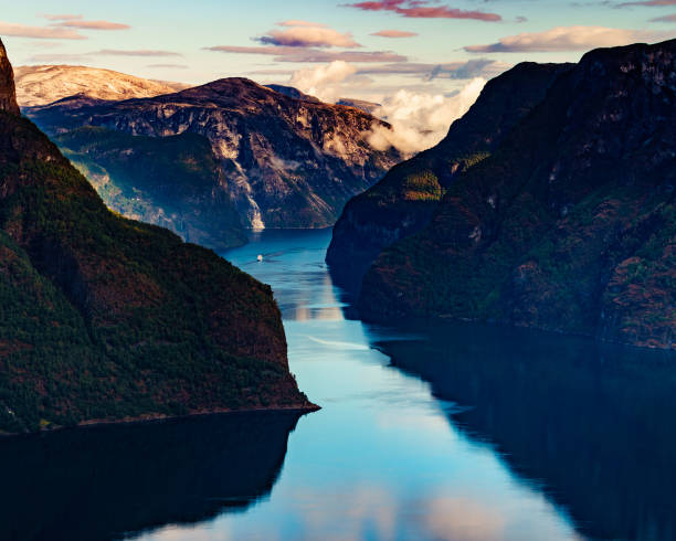 istock Fjord landscape Aurlandsfjord in Norway 1205244817