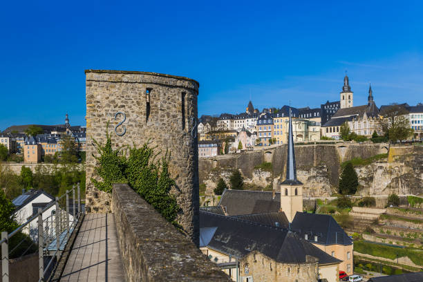 istock Luxembourg city cityscape 1205245222