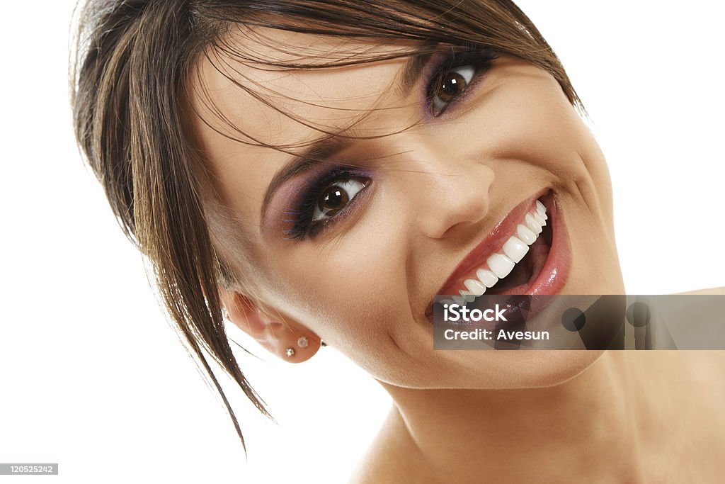 Happy smiling woman  20-29 Years Stock Photo