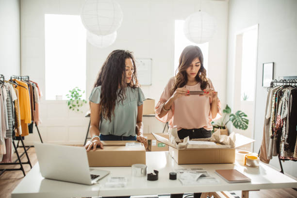 istock Online shopping small business 1205255031