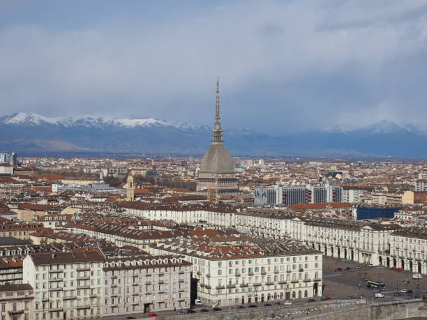 istock Aerial view of Turin 1205255124
