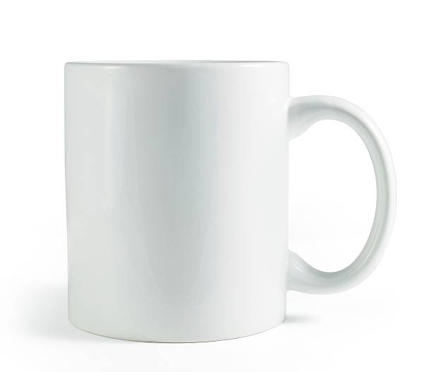istock Close-up of plain white mug on white background 120526138
