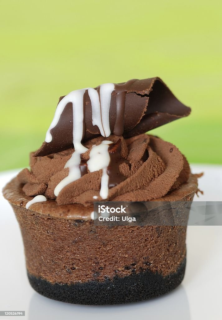 Czekolada cupcake - Zbiór zdjęć royalty-free (Cupcake)