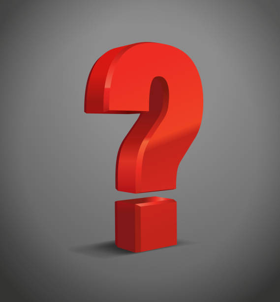 istock Question mark 3D symbol. design illustration isolated on color background, vector eps 10 stock illustration. 1205266213