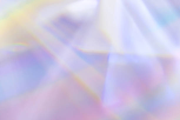 abstract rainbow background - mirrored pattern imagens e fotografias de stock