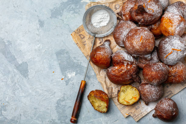 istock Homemade French doughnuts. 1205275008