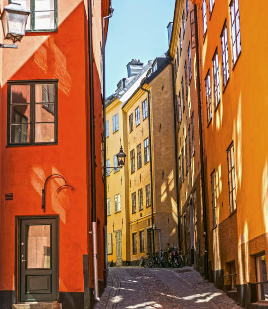 istock light and shadow in Stockholm 1205276387