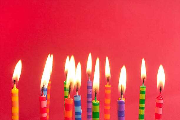 istock lots of candles on a red background 120527744