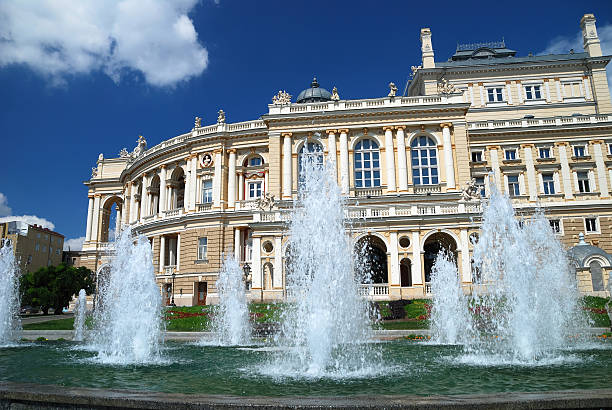 istock Public opera theater in Odessa Ukraine 120527921