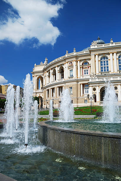 istock Public opera theater in Odessa Ukraine 120527957