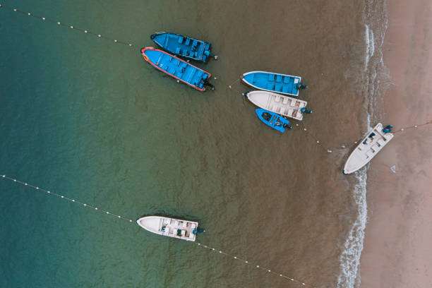istock Bird's eye view of the boat 1205279601
