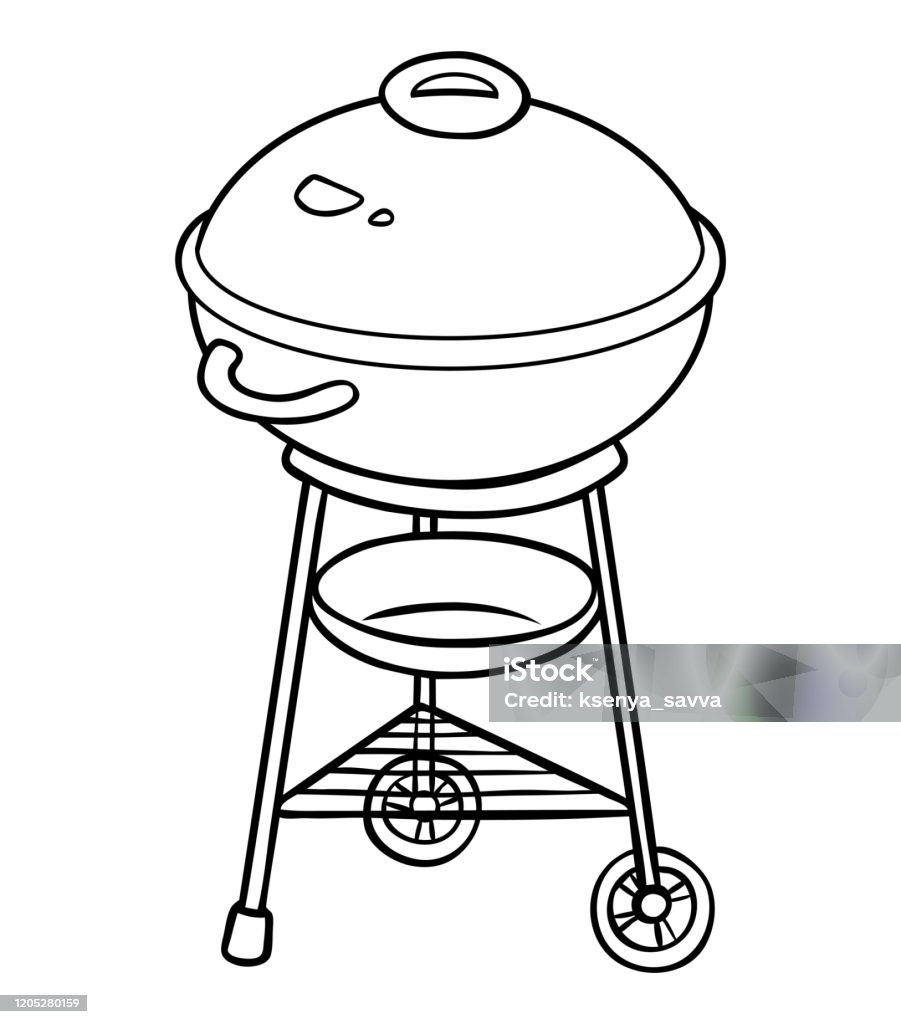 Ilustración de Libro Para Colorear Parrilla De Barbacoa Electrodomésticos De Cocina De Dibujos Animados En Blanco Y Negro y más Vectores Libres de Derechos de Alimento - iStock Ilustración de Libro Para Colorear Parrilla De Barbacoa Electrodomésticos De Cocina De Dibujos Animados En Blanco Y Negro y más Vectores Libres de Derechos de Alimento - iStock