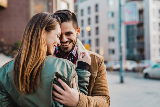 istock Portrait of young couple 1205282123