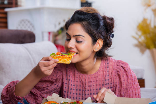 istock Eating Pizza stock photo 1205286940