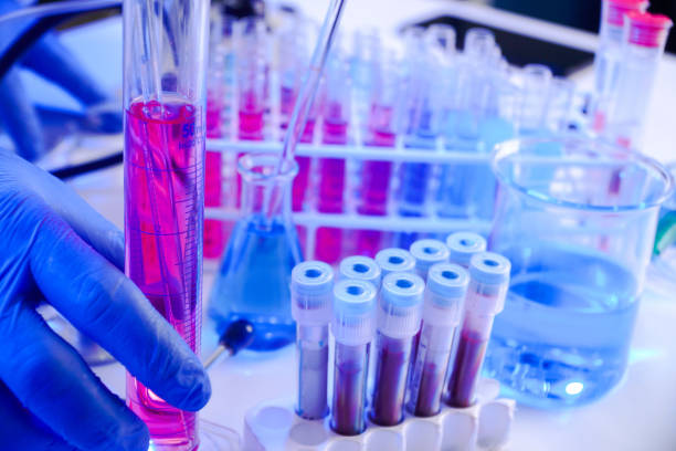 istock laboratory materials used in medical and scientific research 1205294026