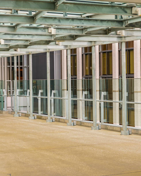 istock Empty Exterior Hall, Shibuya District, Tokyo, Japan 1205294555