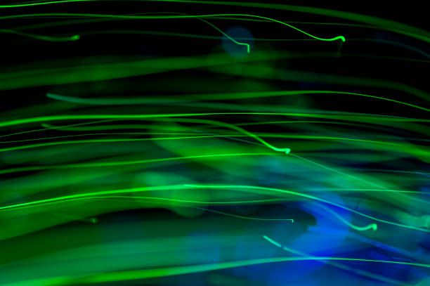 istock Abstract neon colorful background. Creative bokeh. Selective focus. Template for design. 1205296687
