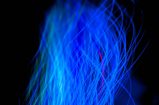 istock Abstract neon colorful background. Creative bokeh. Selective focus. Template for design. 1205297085