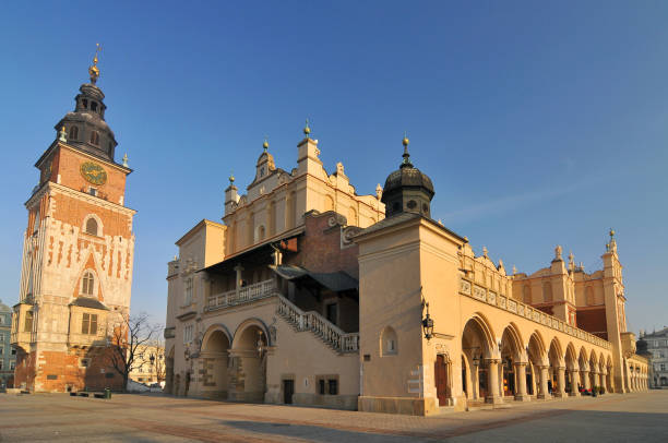 istock Poland, Cracow, Main Market Square, Sukiennice (Cloth Hall). 1205305712