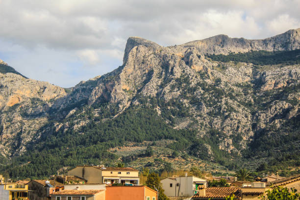 istock view of Serra de Tramuntana mountains in Mallorca, Spain 1205306536