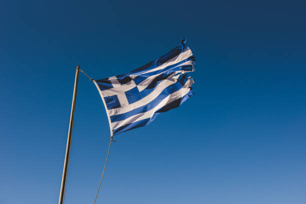 istock Flag of Greece 1205327511