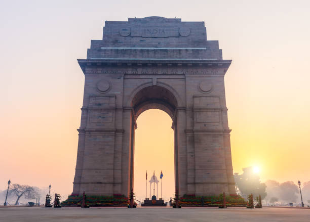 istock India Gate at sunrise, Rajpath, New Dehli, Delhi, India 1205328447