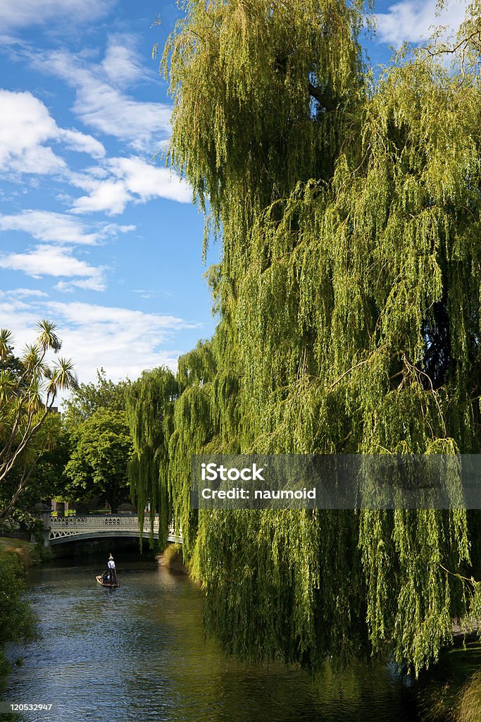 Andare in barca sul fiume Avon - Foto stock royalty-free di Christchurch - Nuova Zelanda