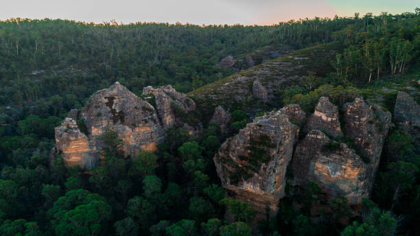 istock Lost city rocks, Blue Mountains, Australia 1205334383