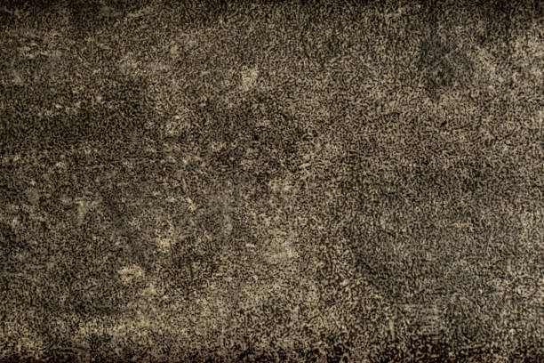 istock Vintage aged old paper or old leather. Light grey and black color. Original background or texture. 1205339028