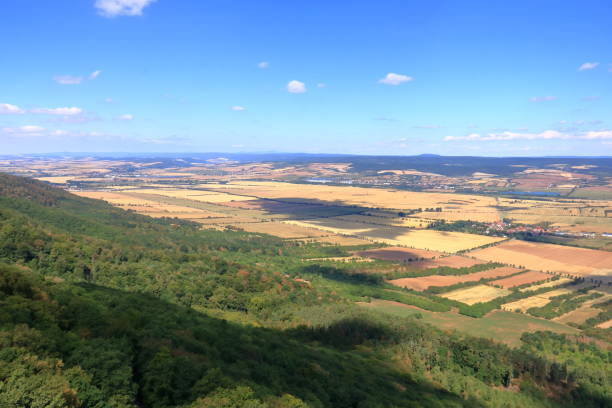 istock scenic view from the Kyffhaeuser monument to the Harz landscape 1205341034