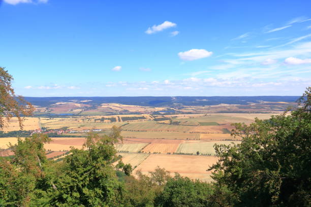 istock scenic view from the Kyffhaeuser monument to the Harz landscape 1205341156