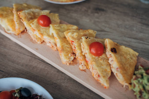 istock Tasty tortilla slices 1205343059