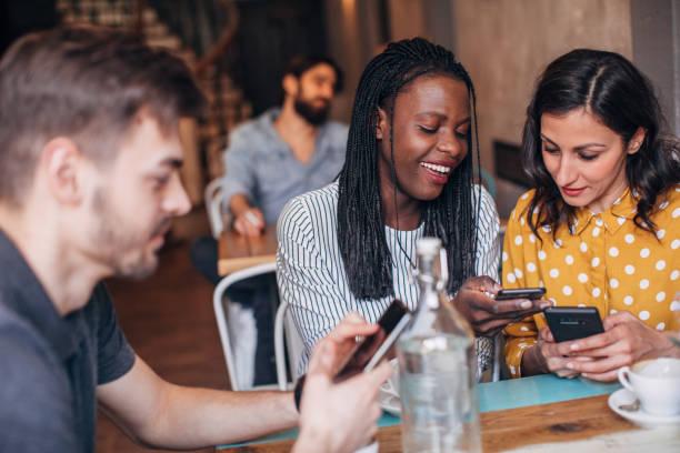 istock Friends at coffee shop 1205344377