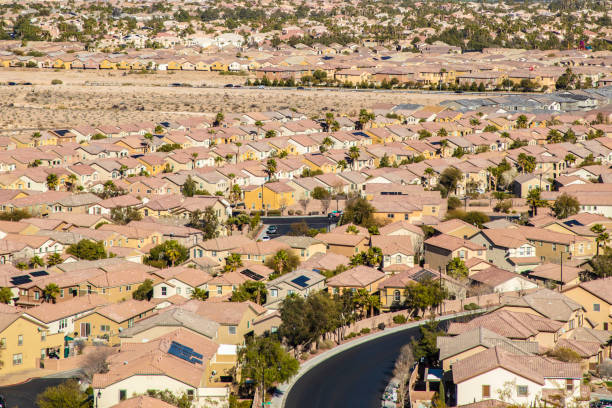 istock Houses in Las Vegas 1205356579