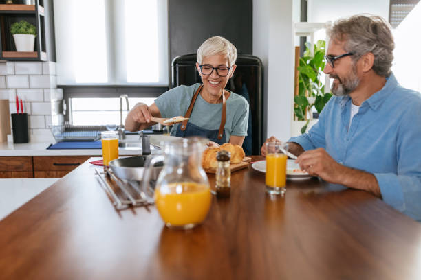 istock They always start the day together 1205370071