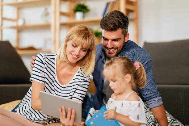 istock Cartoons are their entertainment 1205370083