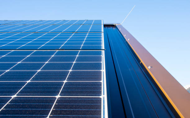 istock Solar panels photovoltaic power plant 1205383108