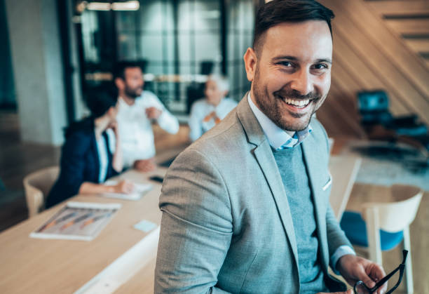 istock Businessman in the office 1205383972