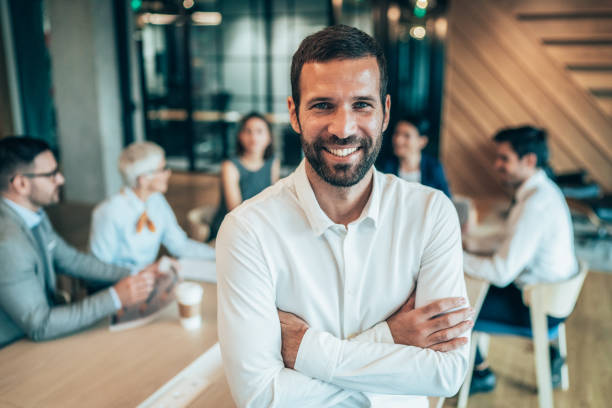 istock Businessman in the office 1205383974
